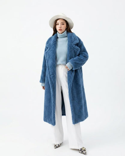 Nord Wear - Semes | Plush Straight-Cut Coat Women