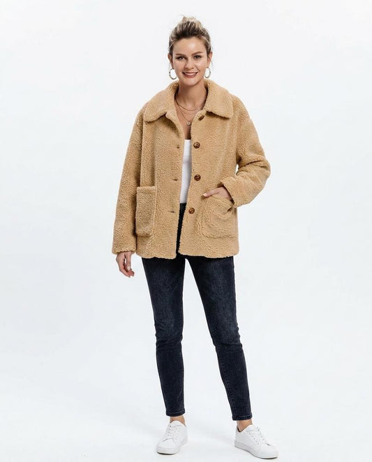 Nord Wear - Vufod | Sherpa Button-Up Jacket Women