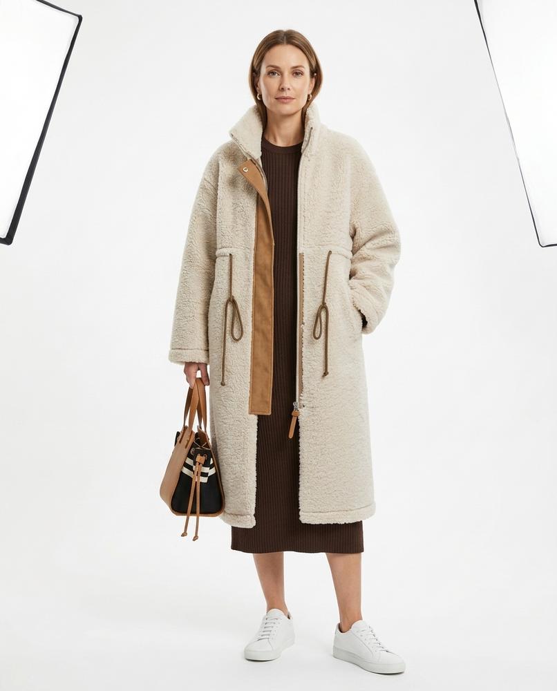 Nord Wear - Vonal | Teddy Fleece Oversized Coat Women