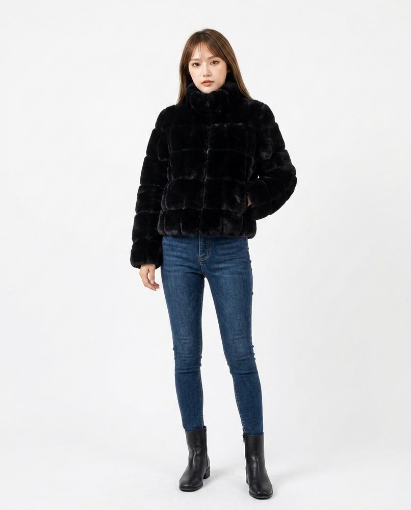Nord Wear - Cawel | Faux Fur High-Collar Jacket Women