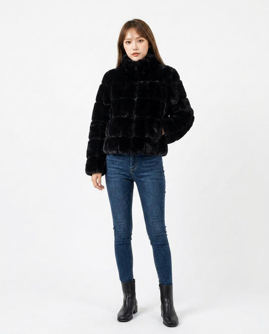 Nord Wear - Cawel | Faux Fur High-Collar Jacket Women
