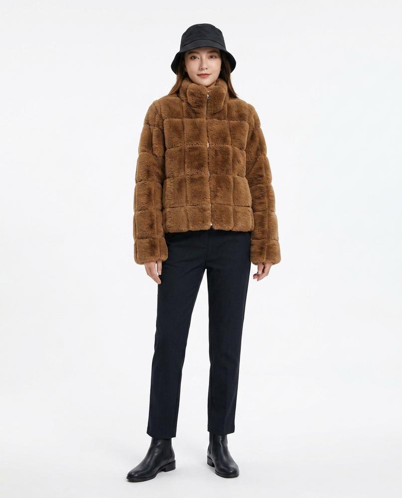 Nord Wear - Cawel | Faux Fur High-Collar Jacket Women