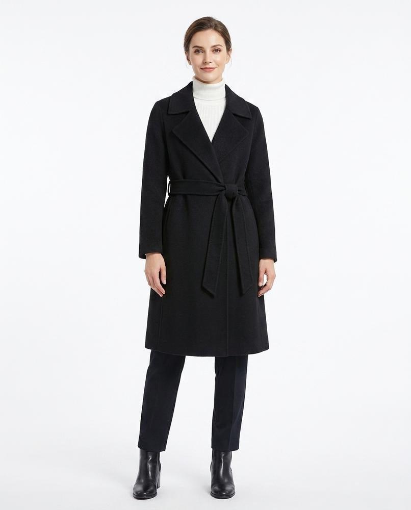 Nord Wear - Keles | Belted Wool Coat Women