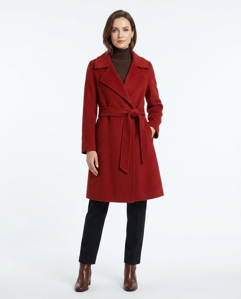 Nord Wear - Keles | Belted Wool Coat Women