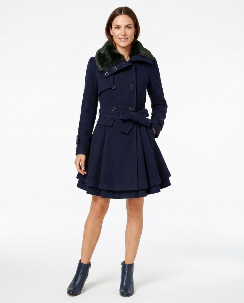 Nord Wear - Yuvev | Double-Breasted Flared Coat Women