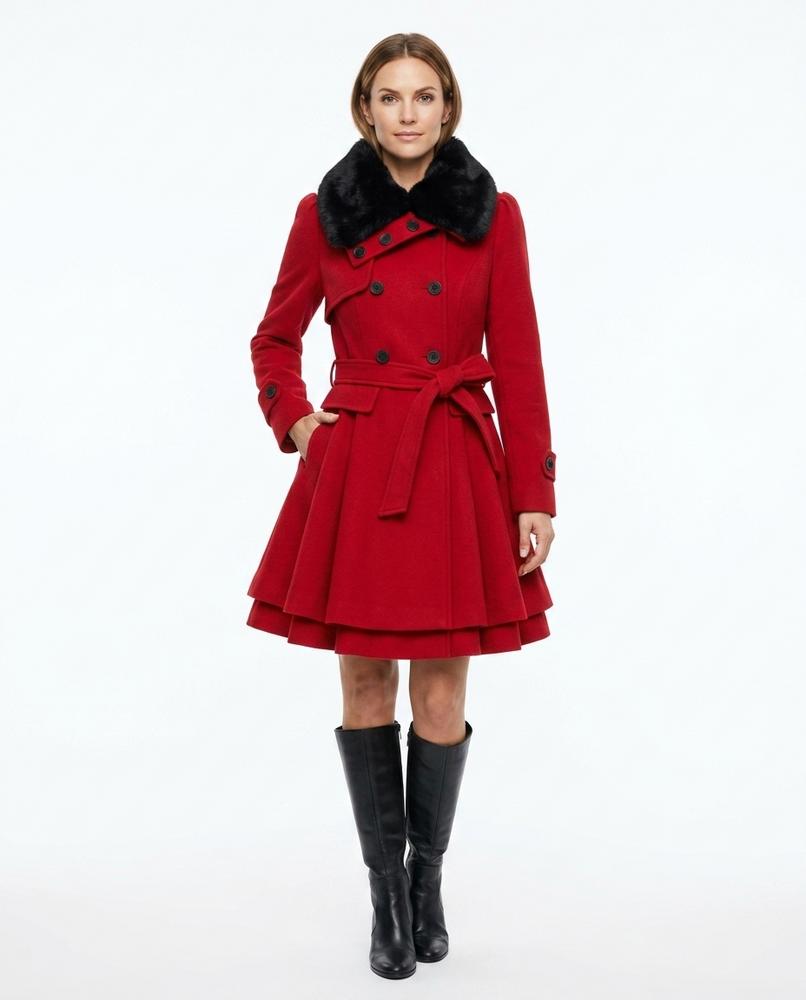 Nord Wear - Yuvev | Double-Breasted Flared Coat Women