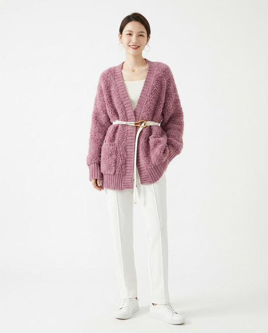 Nord Wear - Dalis | Oversized Textured Knit Cardigan Women