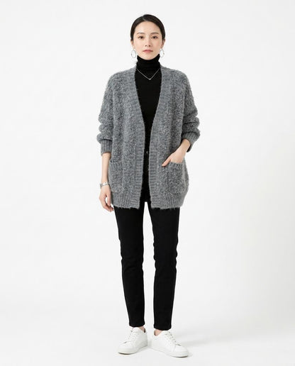 Nord Wear - Dalis | Oversized Textured Knit Cardigan Women