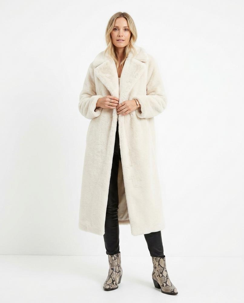 Nord Wear - Lonik | Double-Breasted Teddy-Texture Coat Women