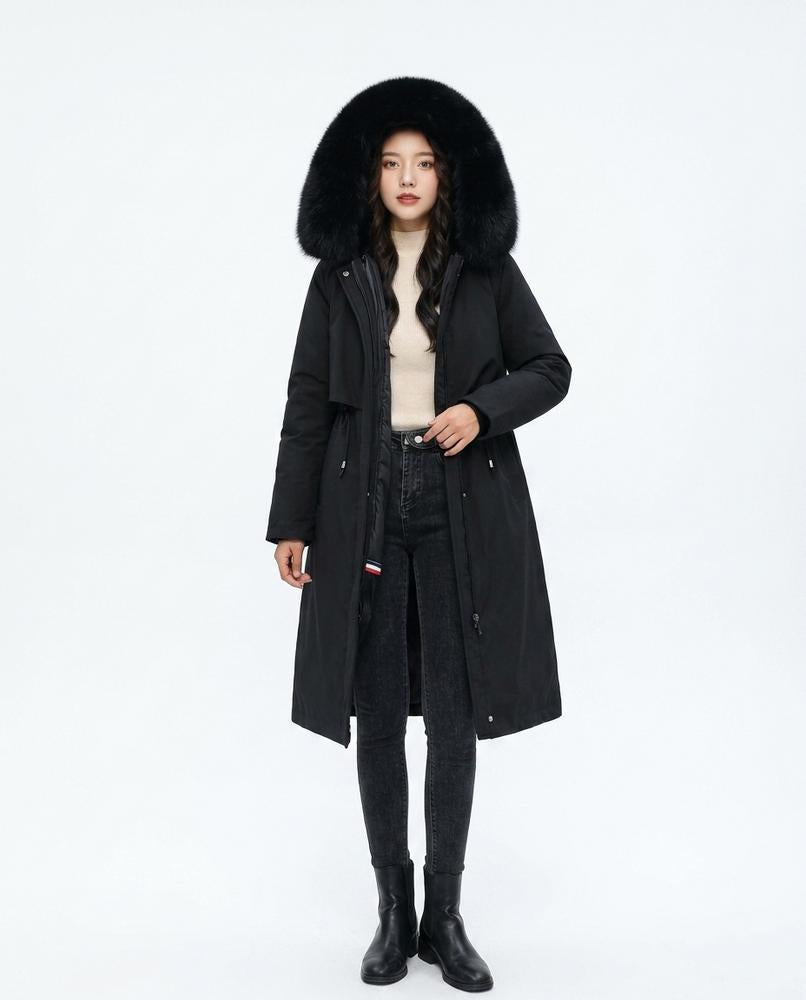 Nord Wear - Zepor | Fur-Trimmed Padded Coat Women