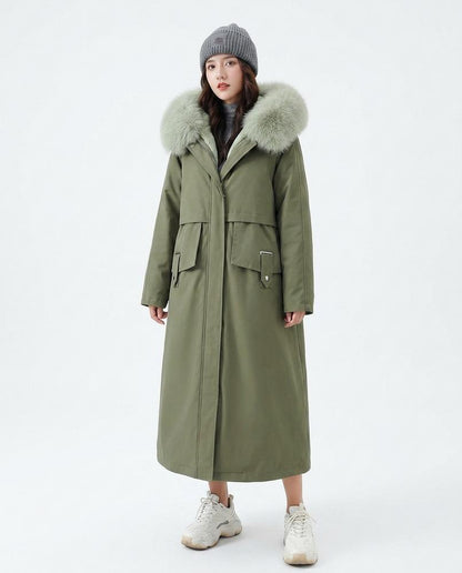 Nord Wear - Zepor | Fur-Trimmed Padded Coat Women