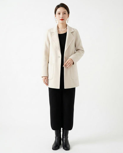 Nord Wear - Tegad | Single-Breasted Felted Coat Women