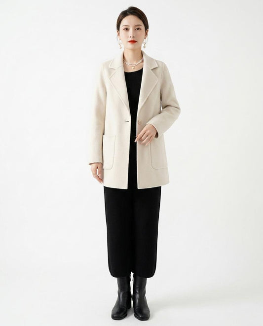 Nord Wear - Tegad | Single-Breasted Felted Coat Women