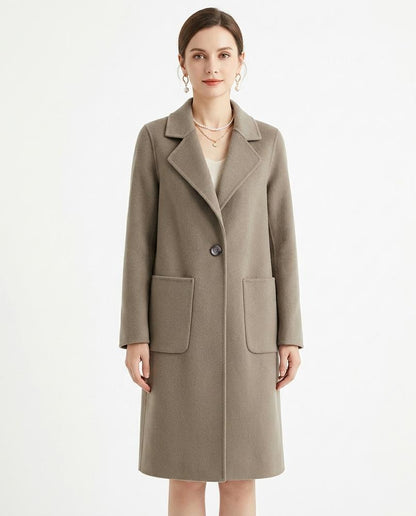 Nord Wear - Tegad | Single-Breasted Felted Coat Women