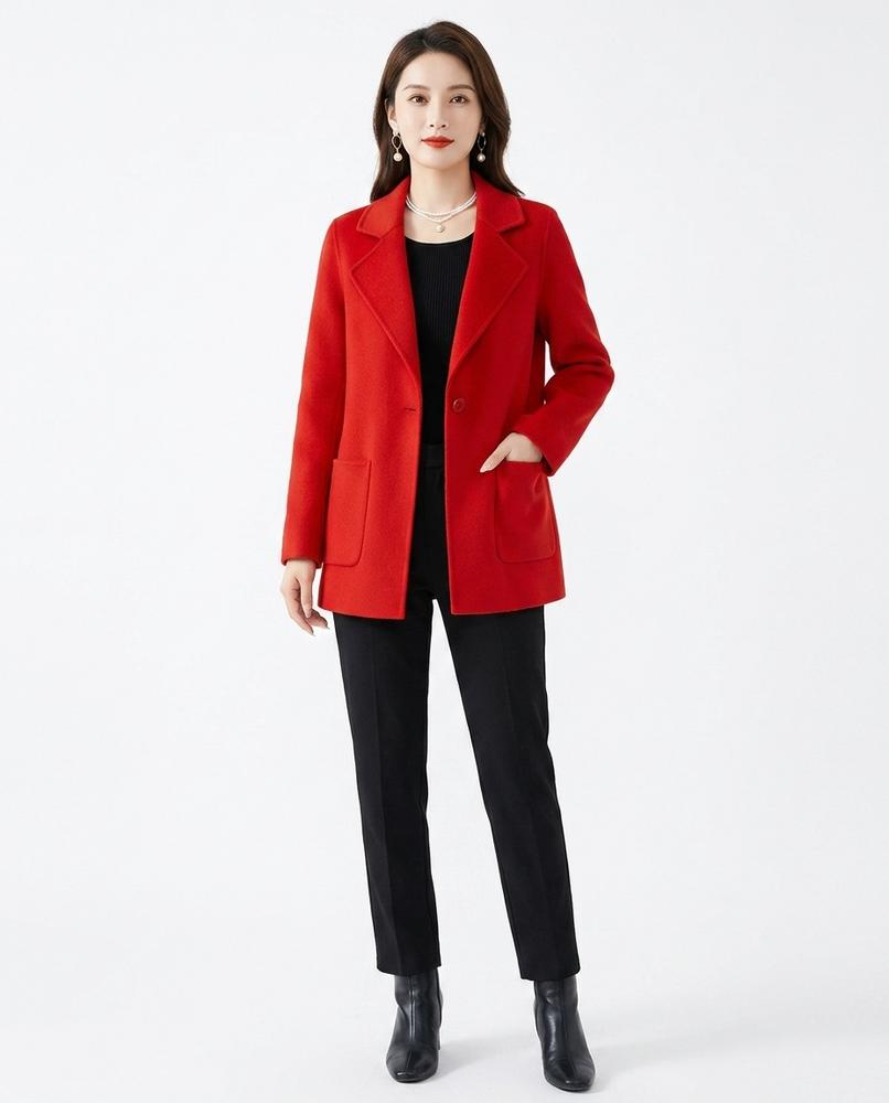 Nord Wear - Tegad | Single-Breasted Felted Coat Women