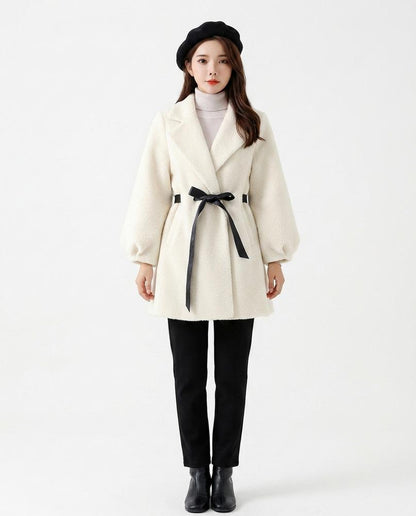 Nord Wear - Kanen | Textured Belted Coat Women