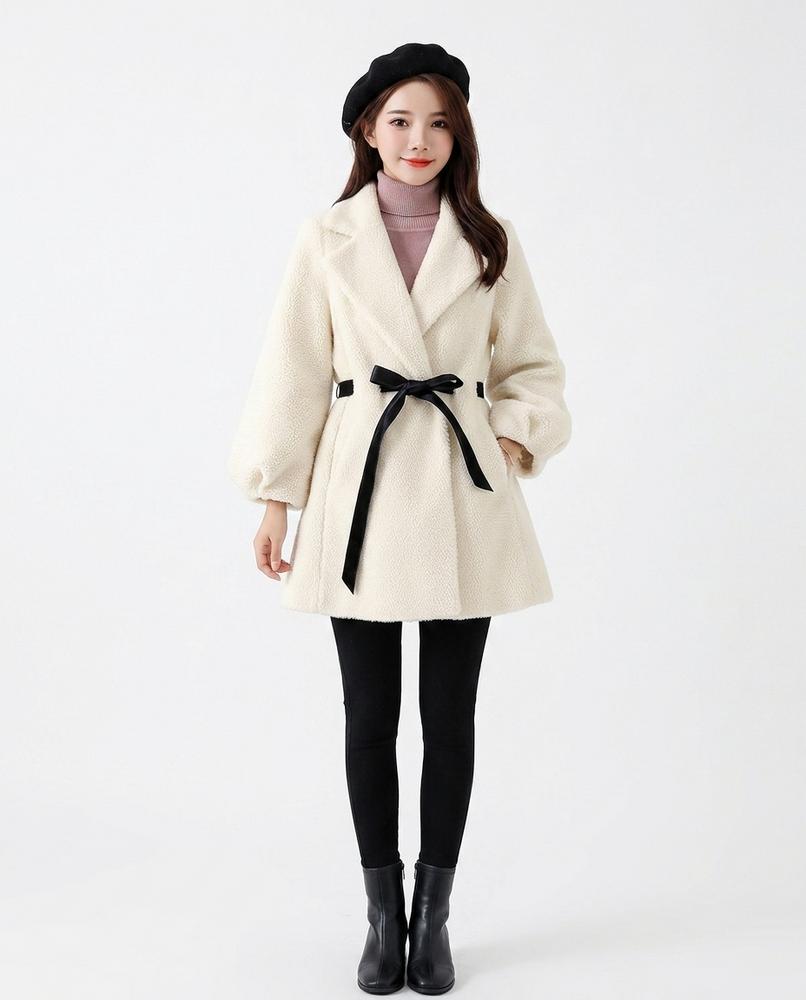 Nord Wear - Kanen | Textured Belted Coat Women