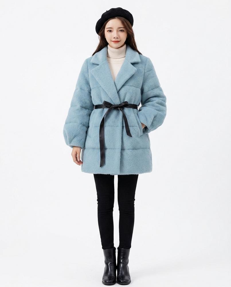 Nord Wear - Kanen | Textured Belted Coat Women
