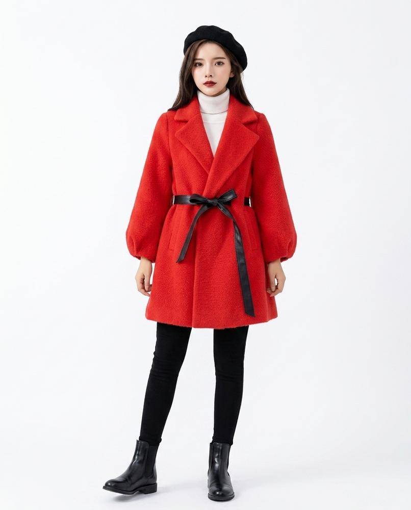 Nord Wear - Kanen | Textured Belted Coat Women