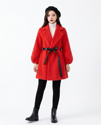 Nord Wear - Kanen | Textured Belted Coat Women