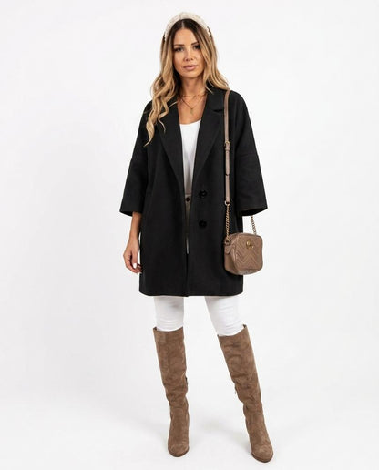 Nord Wear - Lavit | Single-Breasted Straight-Cut Coat Women