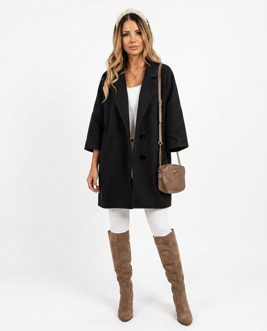 Nord Wear - Lavit | Single-Breasted Straight-Cut Coat Women