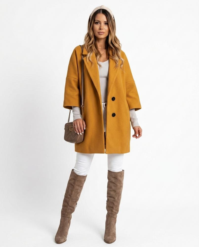 Nord Wear - Lavit | Single-Breasted Straight-Cut Coat Women
