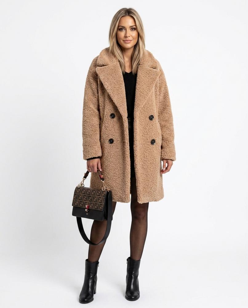 Nord Wear - Vavol | Textured Double-Breasted Coat Women