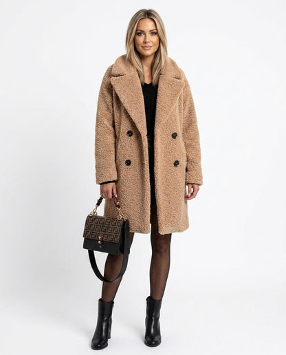 Nord Wear - Vavol | Textured Double-Breasted Coat Women