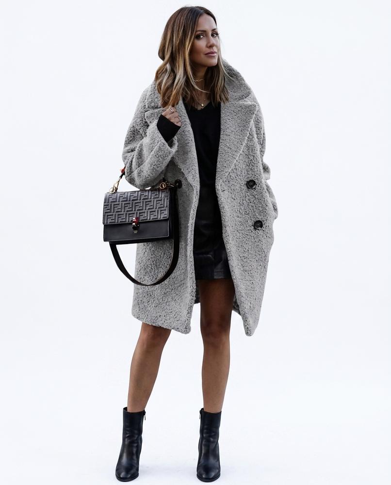 Nord Wear - Vavol | Textured Double-Breasted Coat Women