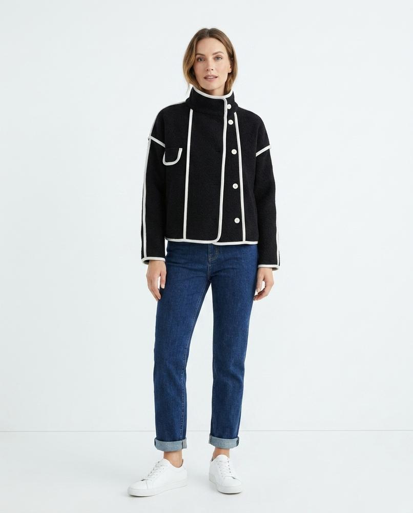Nord Wear - Tetom | Textured Piped Jacket Women
