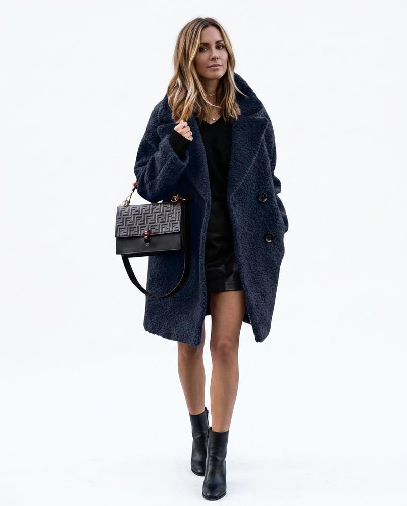 Nord Wear - Vavol | Textured Double-Breasted Coat Women