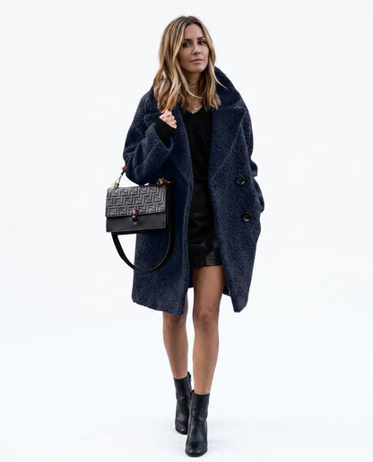 Nord Wear - Vavol | Textured Double-Breasted Coat Women