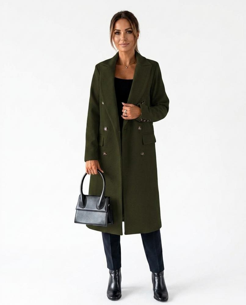 Nord Wear - Zelid | Double-Breasted Longline Coat Women
