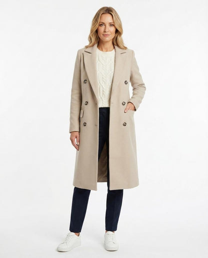 Nord Wear - Zelid | Double-Breasted Longline Coat Women