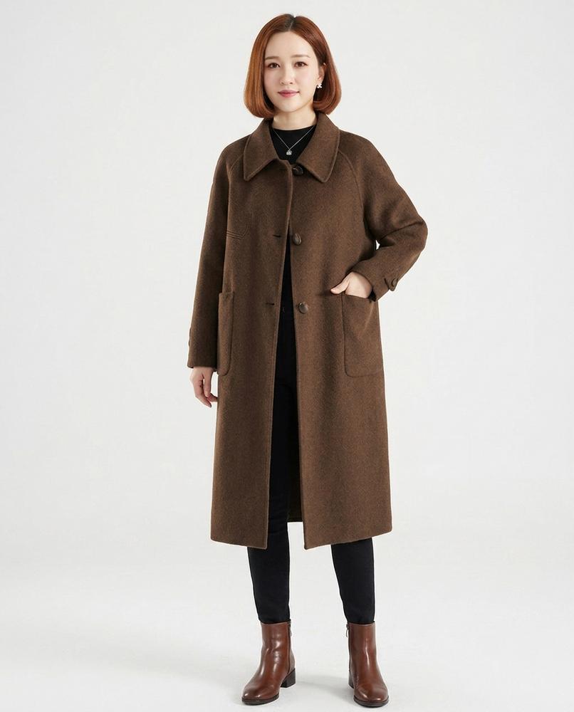 Nord Wear - Libum | Single-Breasted Wool Coat Women