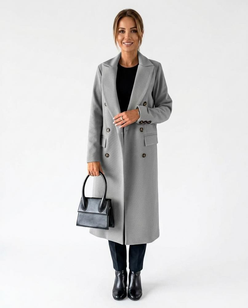 Nord Wear - Zelid | Double-Breasted Longline Coat Women