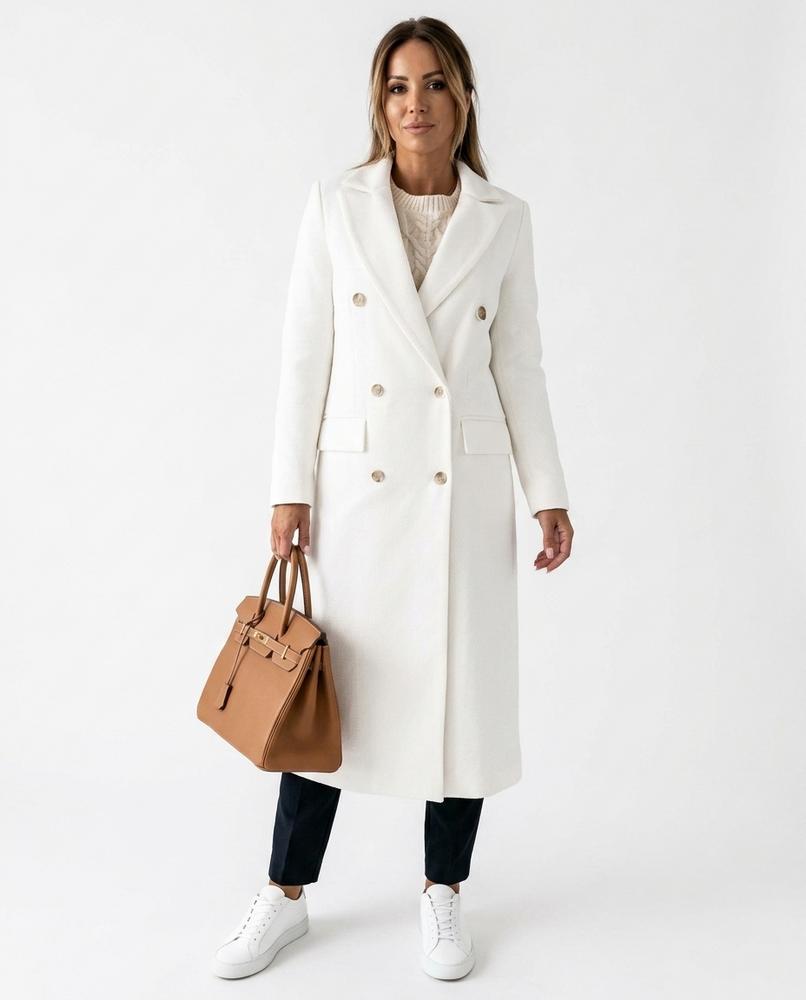 Nord Wear - Zelid | Double-Breasted Longline Coat Women