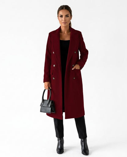 Nord Wear - Zelid | Double-Breasted Longline Coat Women