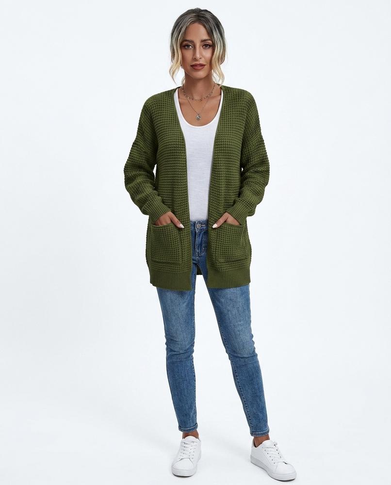 Nord Wear - Zilus | Textured Open-Front Knit Cardigan Women