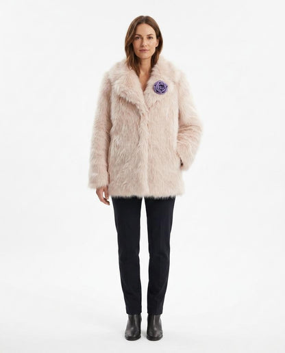 Nord Wear - Yiben | Faux-Fur Open-Front Coat Women