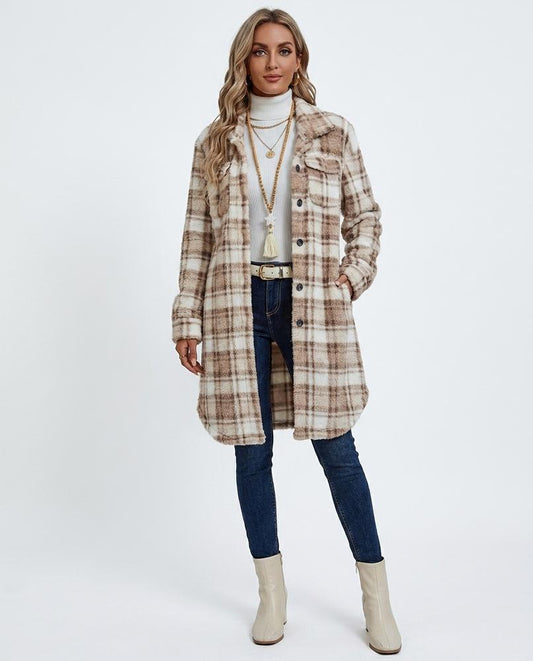 Nord Wear - Ranon | Plaid Longline Coat Women