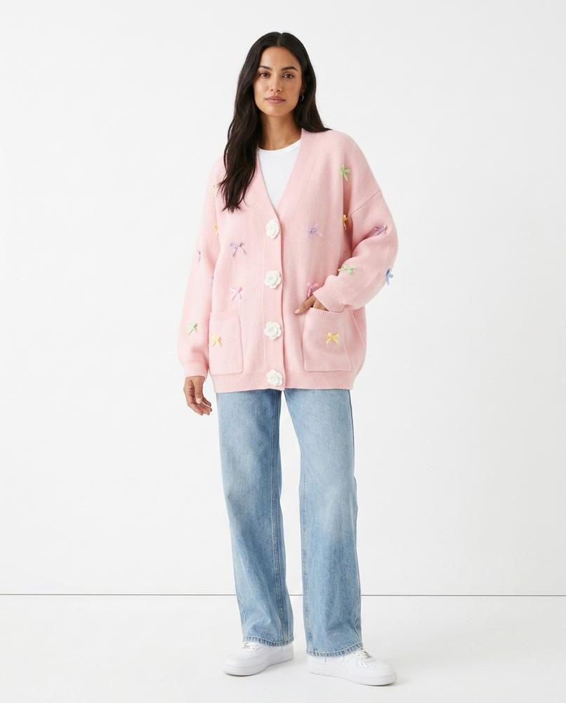 Nord Wear - Kulud | Appliqué Oversized Knit Cardigan Women