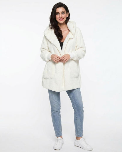 Nord Wear - Cekal | Hooded Plush Coat Women