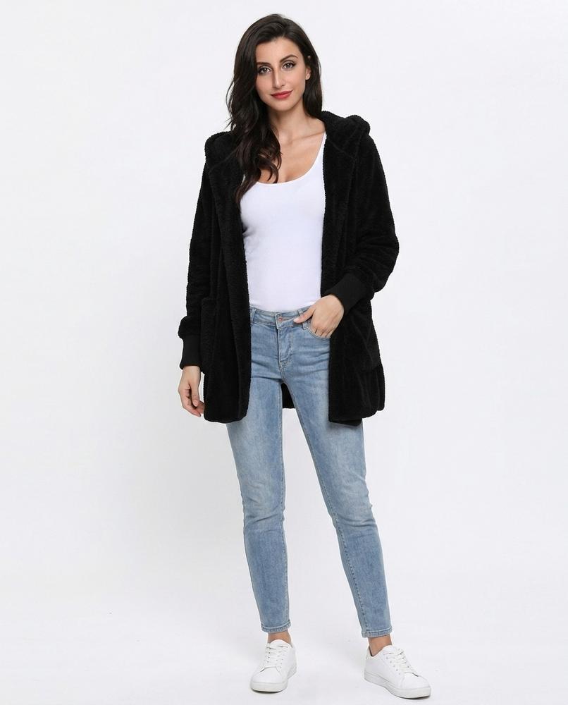 Nord Wear - Cekal | Hooded Plush Coat Women
