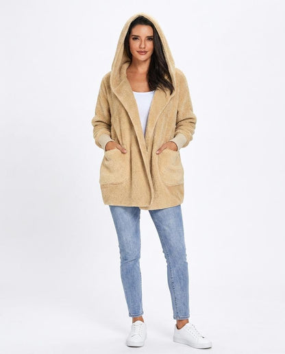 Nord Wear - Cekal | Hooded Plush Coat Women