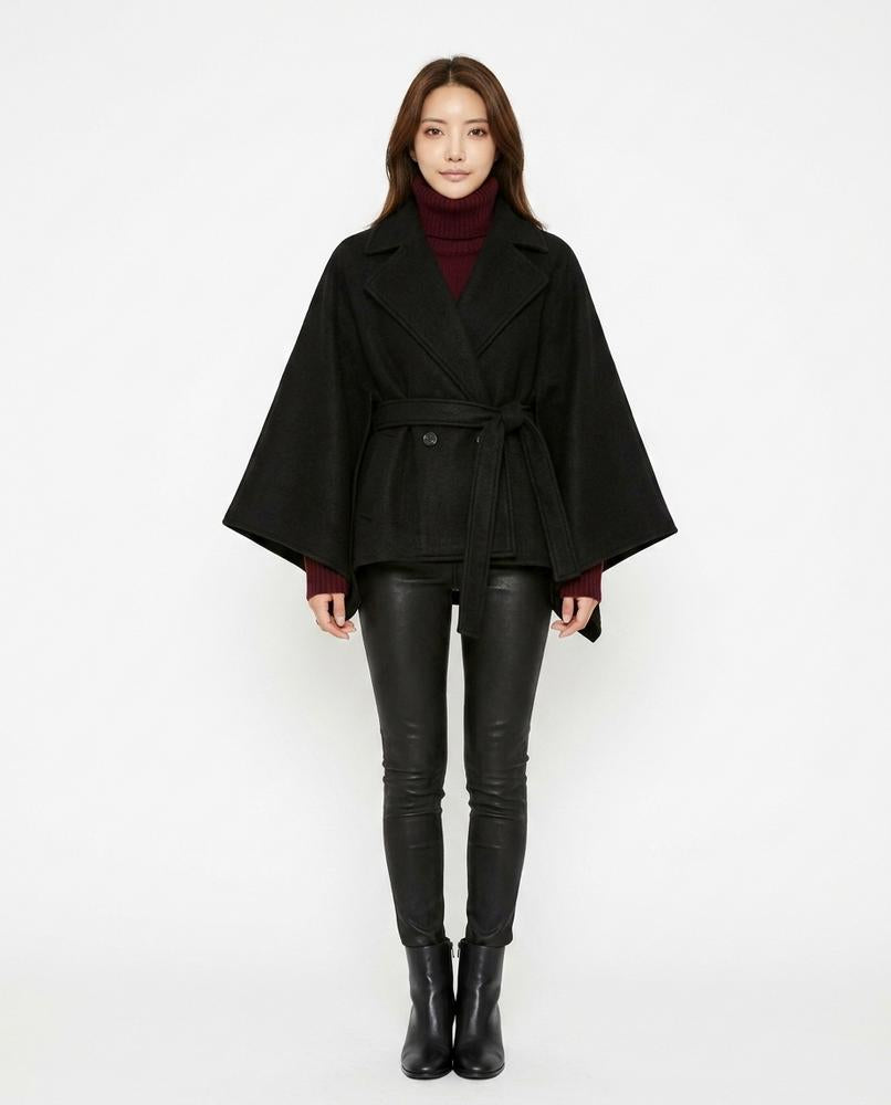 Nord Wear - Cadur | Belted Cape-Style Coat Women