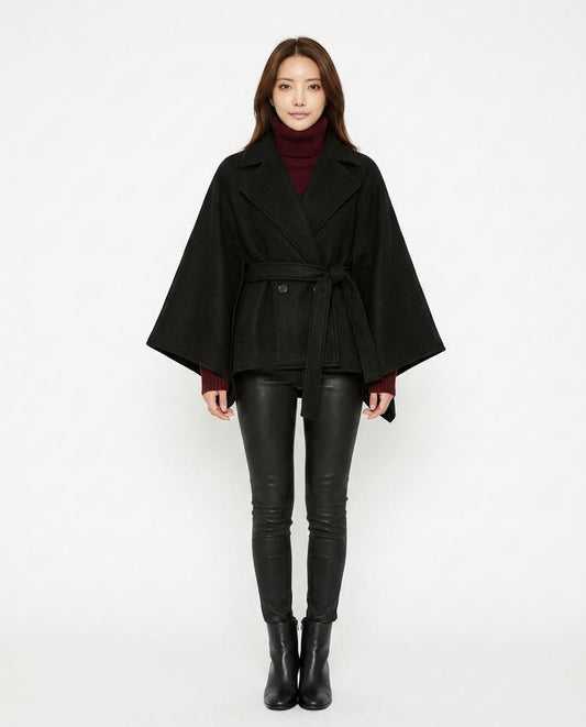 Nord Wear - Cadur | Belted Cape-Style Coat Women