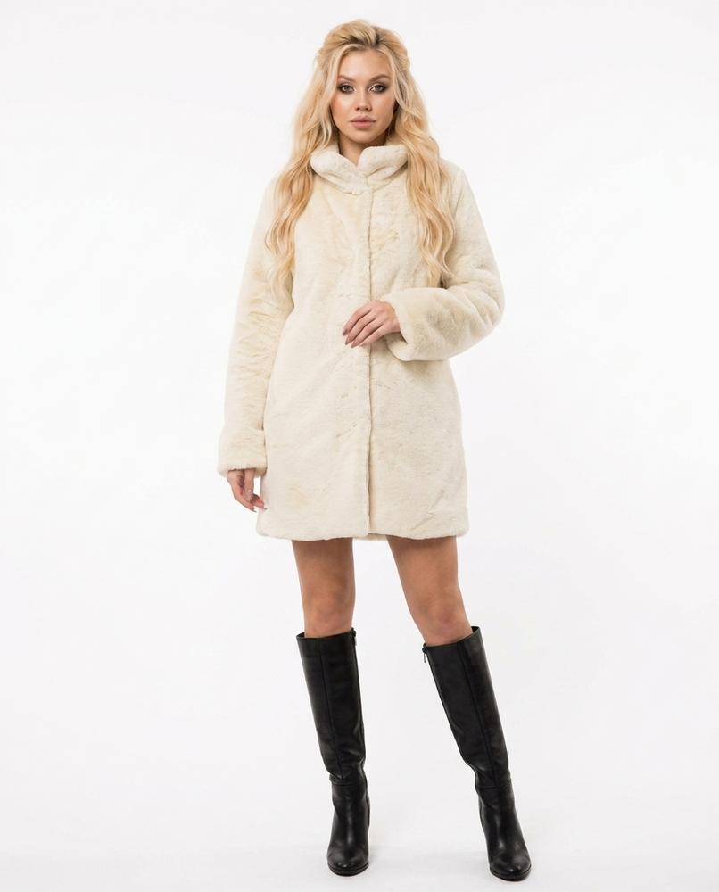 Nord Wear - Mewev | Faux-Fur Stand-Collar Coat Women