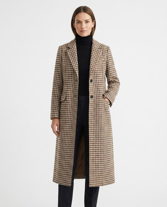 Nord Wear - Kekum | Checkered Single-Breasted Coat Women